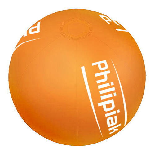 Beach balls 38cm / 15 inch with custom logo image